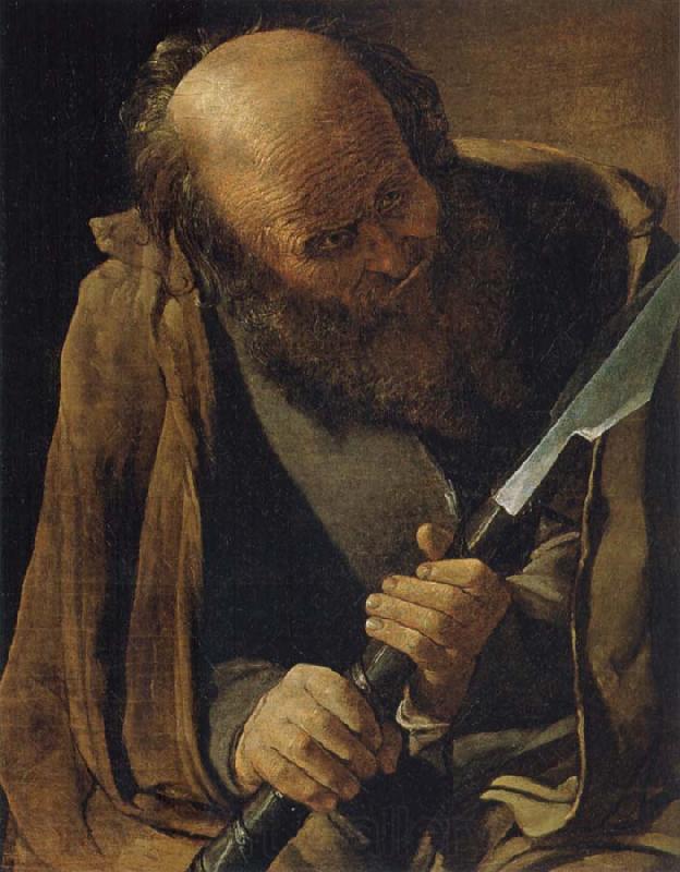 Georges de La Tour The apostle Thomas